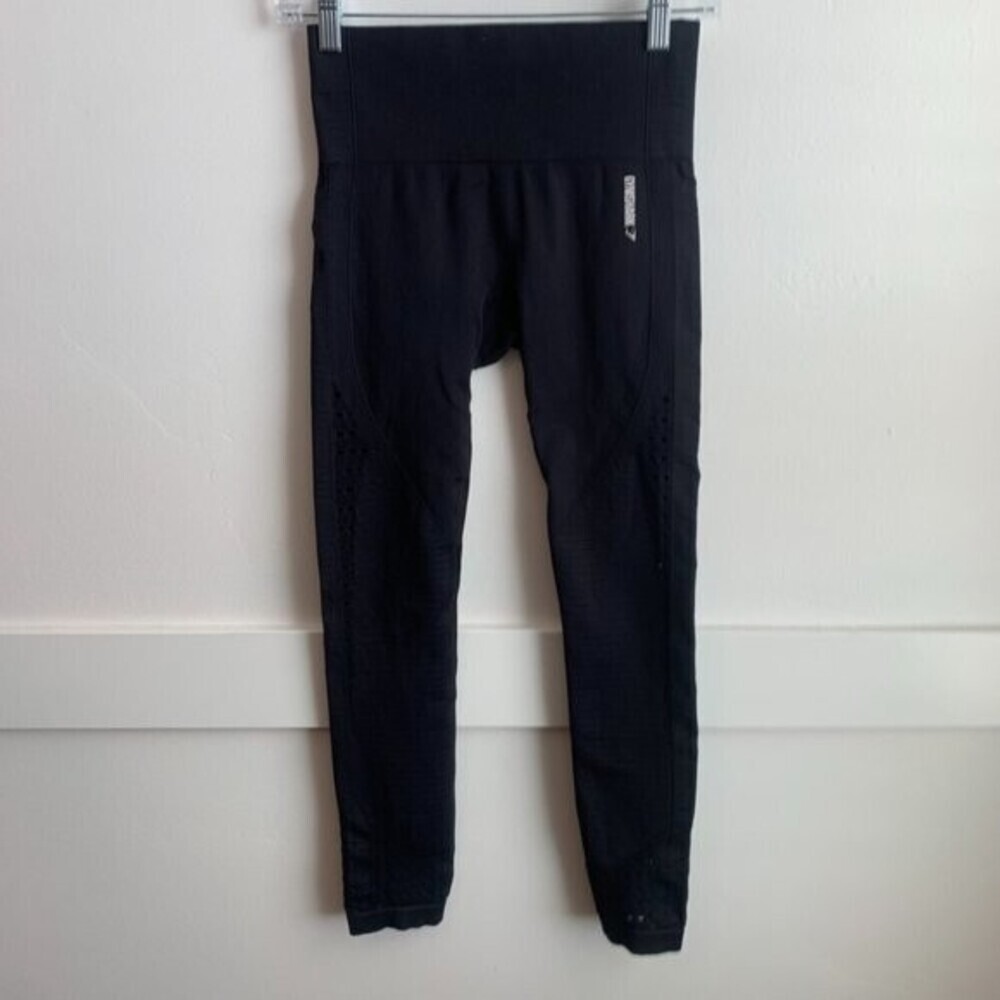 Gymshark Black Energy+ Seamless Leggings